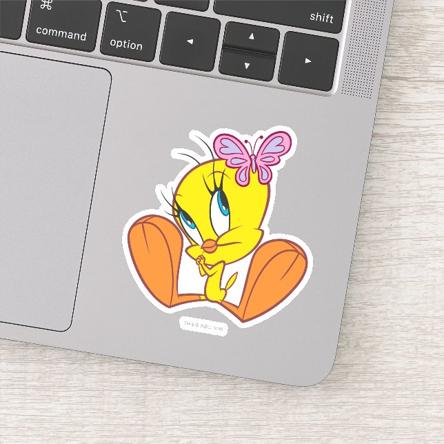 TWEETY™ and Butterfly (Detail)