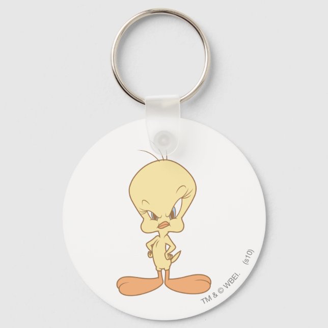TWEETY™ Angry Keychain (Front)