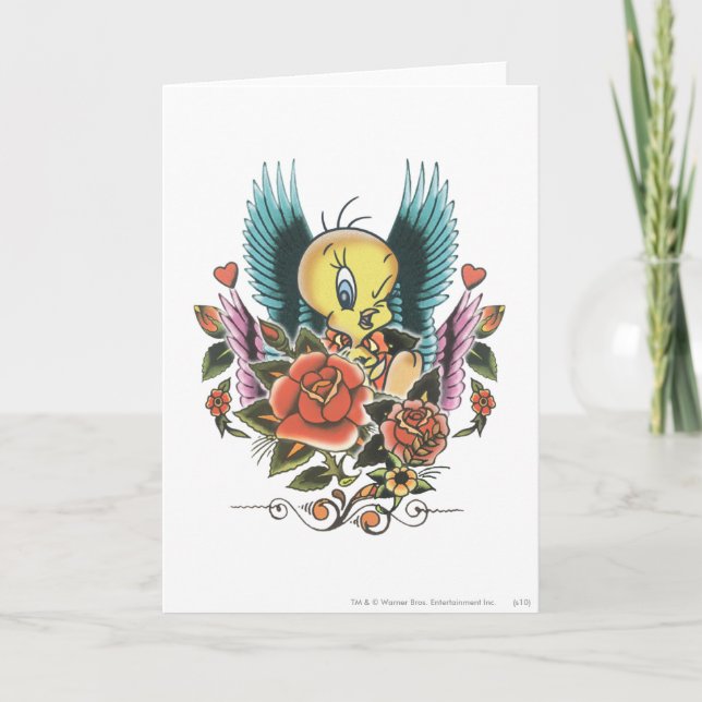 TWEETY™ Blue Wings Card (Front)