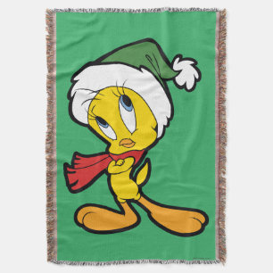 TWEETY™ Christmas Thoughts Throw Blanket