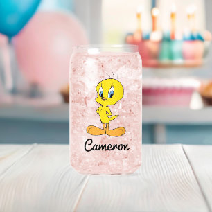 TWEETY™   Clever Bird Can Glass