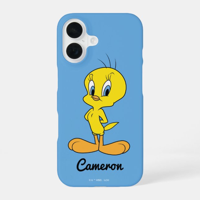 TWEETY™ | Clever Bird iPhone 16 Case (Back)
