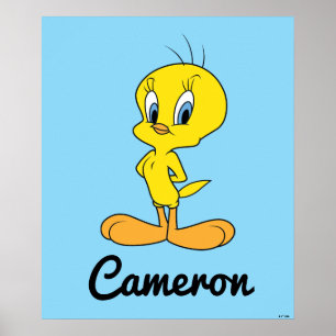 TWEETY™   Clever Bird Personalized Poster