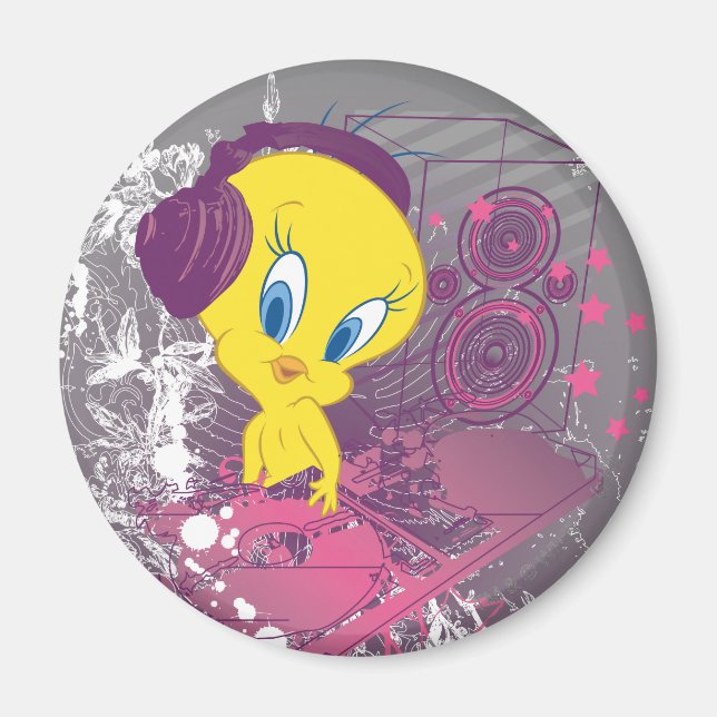 TWEETY™ Djing Magnet (Front)