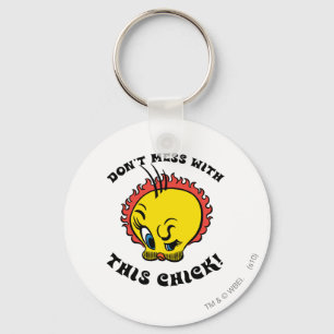 Tweety "Don't Mess With This Chick" Keychain