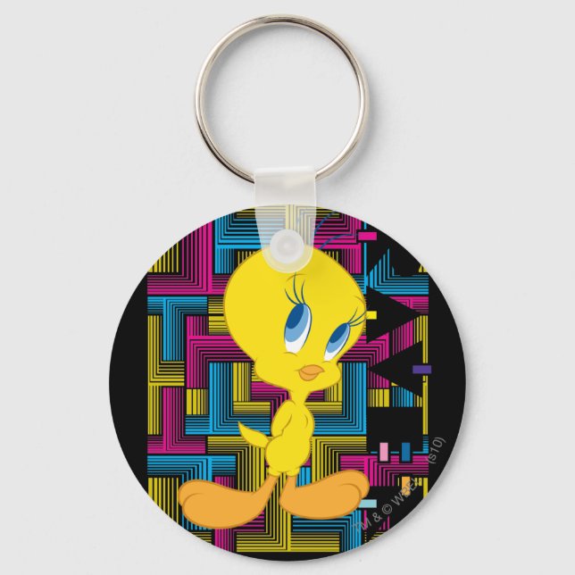 TWEETY™ Electronic Color Keychain (Front)