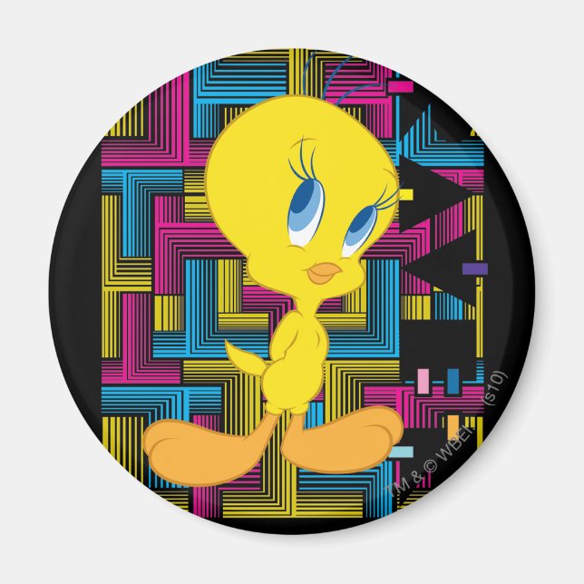 Tweety Electronic Color Magnet (Front)