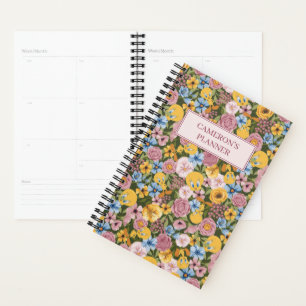 TWEETY™ Floral Embroidery Pattern Planner