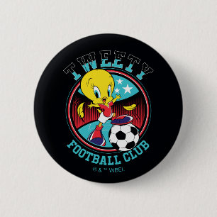 TWEETY™ Football Club Badge 2 Inch Round Button