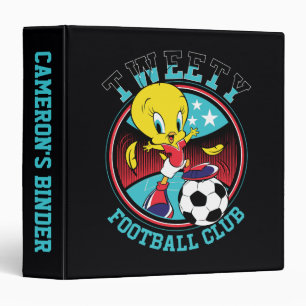 TWEETY™ Football Club Badge Binder
