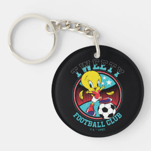 TWEETY™ Football Club Badge Keychain