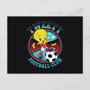TWEETY™ Football Club Badge Postcard