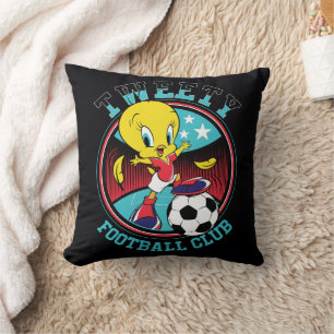 TWEETY™ Football Club Badge Throw Pillow