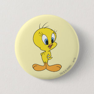 Tweety Haha 2 Inch Round Button