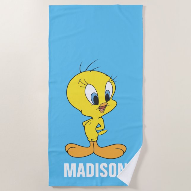TWEETY™ Haha Beach Towel (Front)