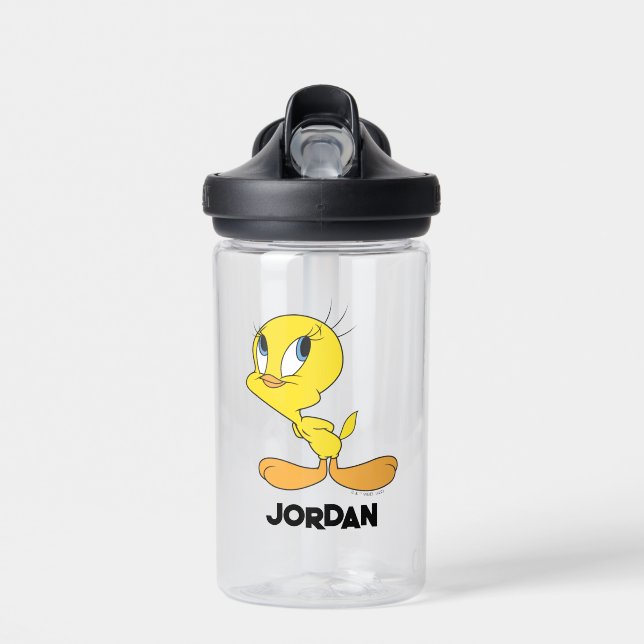 TWEETY™ Hmm | Add Your Name Water Bottle (Front)