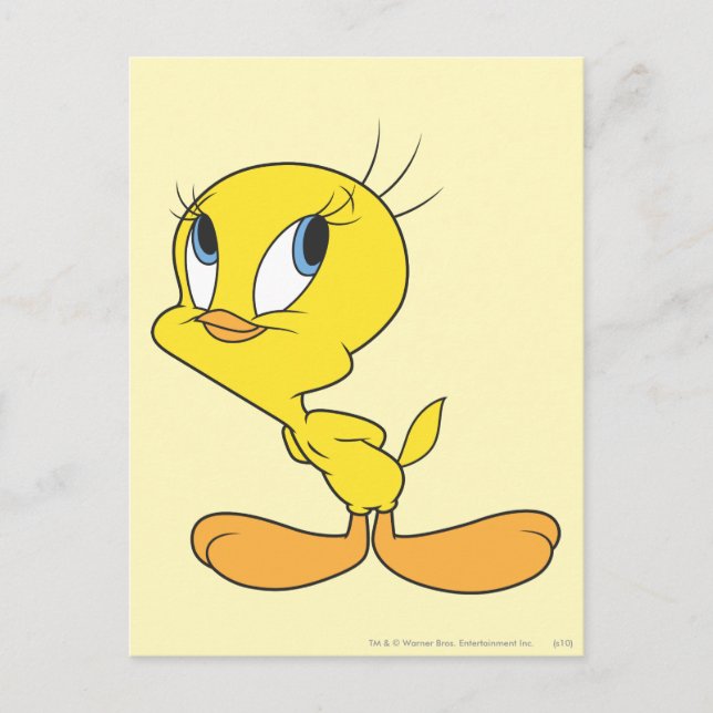 TWEETY™ Hmm Postcard (Front)