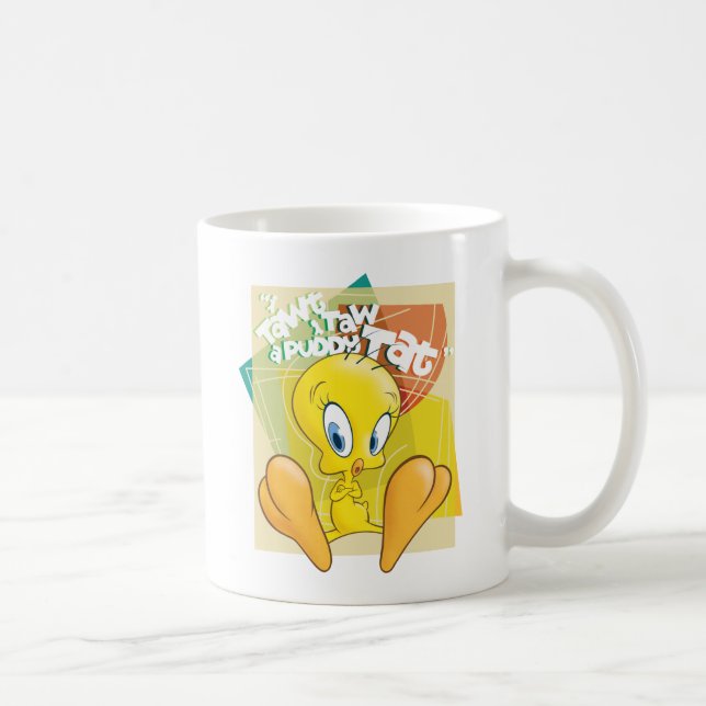 TWEETY™ "I Tawt I Taw A Puddy Tat" Coffee Mug (Right)