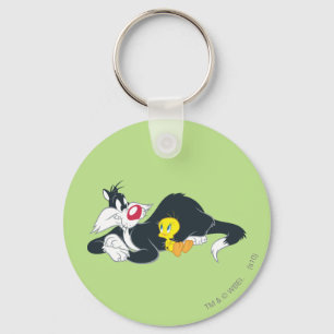 Tweety In Action Pose 14 Keychain