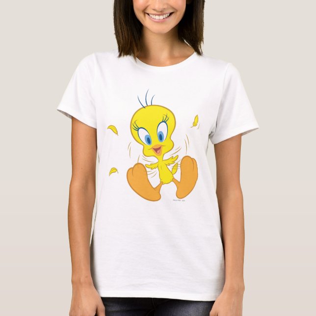 Tweety In Action Pose 5 T-Shirt (Front)