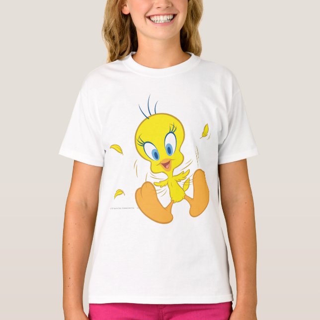 Tweety In Action Pose 5 T-Shirt (Front)