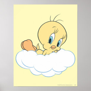 Cartoon Tweety Bird Rain Umbrella Mushroom Blue Matte Finish Poster  Photographic Paper - Animation & Cartoons posters in India - Buy art, film,  design, movie, music, nature and educational paintings/wallpapers at