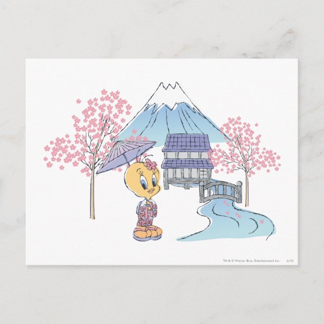 TWEETY™ Japan Postcard (Front)