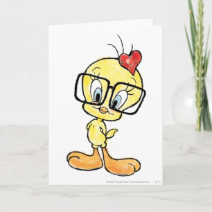 Tweety Nerd Card