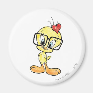 Tweety Nerd Magnet