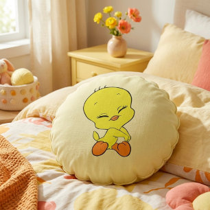 Tweety Round Pillow