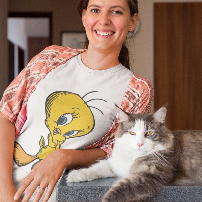Tweety Shy Tri-Blend Shirt (Creator Uploaded)