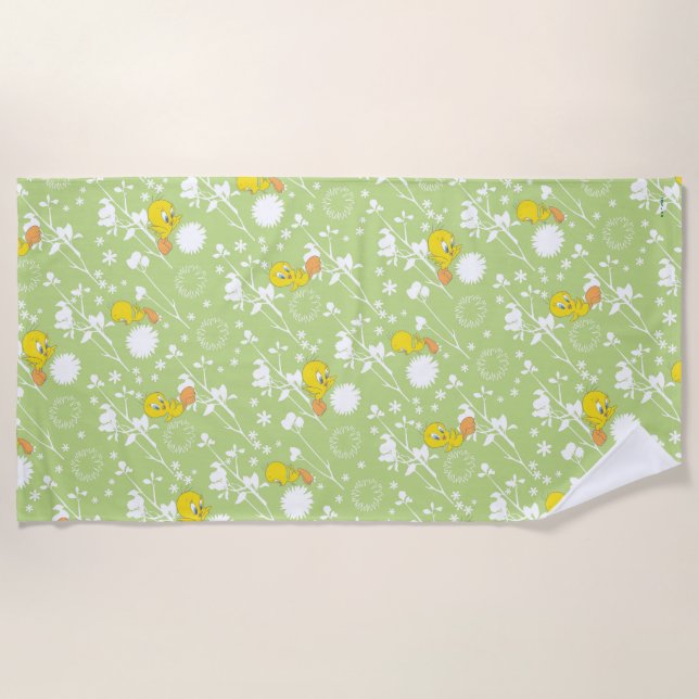 TWEETY™ Springtime Vibes Beach Towel (Front)