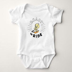 TWEETY™ Surfboard -  Ready to Ride Baby Bodysuit