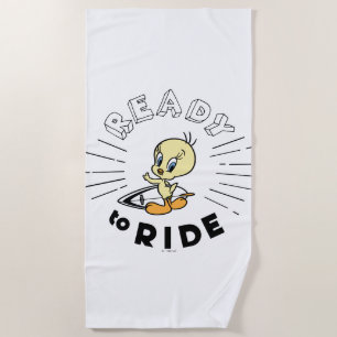 TWEETY™ Surfboard - Ready to Ride Beach Towel