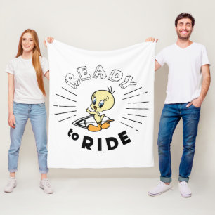 TWEETY™ Surfboard - Ready to Ride Fleece Blanket