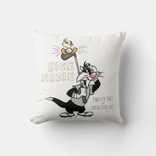 TWEETY™ & SYLVESTER™ Golfing - Nice Birdie Throw Pillow