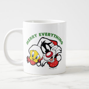 TWEETY™ & SYLVESTER™ "Merry Everything" Large Coffee Mug