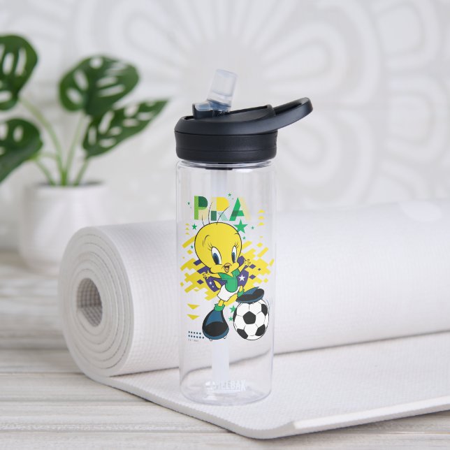 TWEETY™ Team Brazil Soccer Graphic Water Bottle (Yoga)