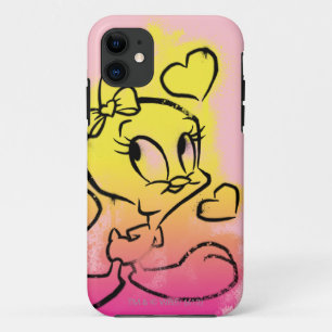 TWEETY™ With Hearts iPhone 11 Case