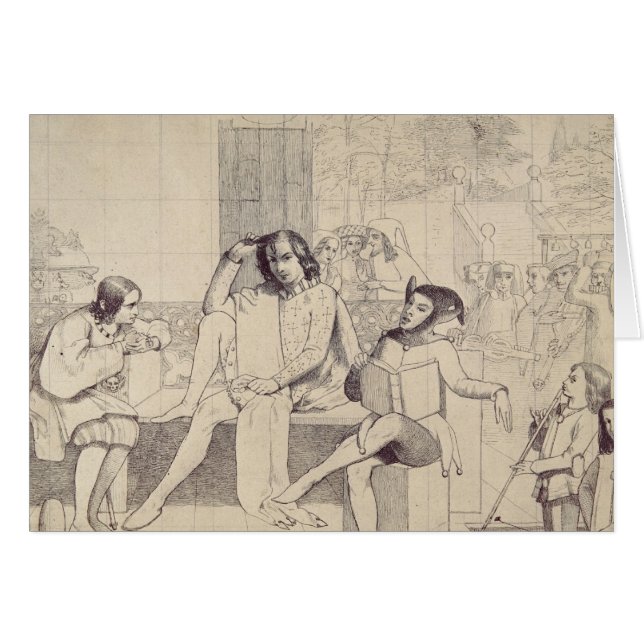 Twelfth Night, c.1850 (Front Horizontal)