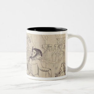 Twelfth Night, c.1850 Two-Tone Coffee Mug