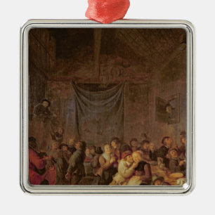 Twelfth Night Metal Ornament