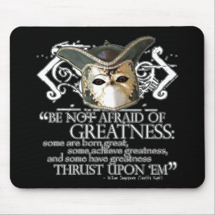 Twelfth Night Quote Mouse Pad