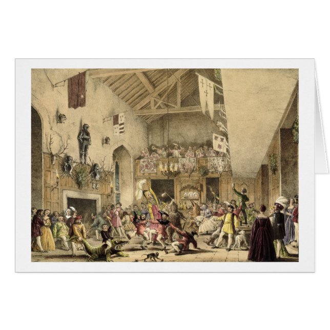Twelfth Night Revels in the Great Hall, Haddon Hal (Front Horizontal)
