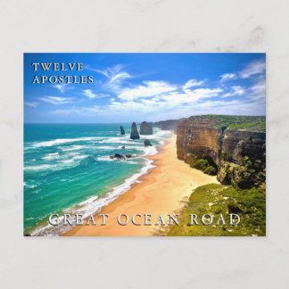 Twelve Apostles, Great Ocean Road, Victoria Postcard