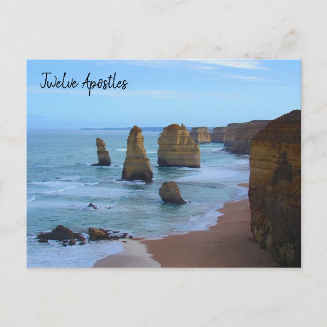 twelve apostles victoria postcard (Front)