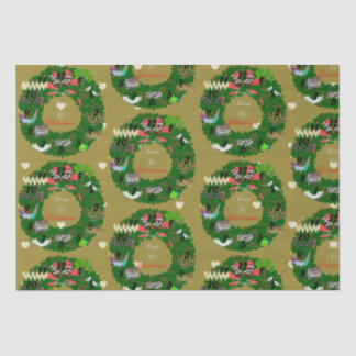 Twelve Days of Christmas Holiday Tissue Paper