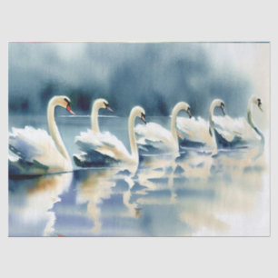 Twelve Days of Christmas: Swans A-Swimming (B), Tissue Paper