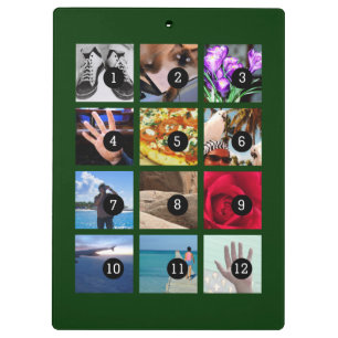 Twelve of Your Photos Make Your Own Magic Clipboard