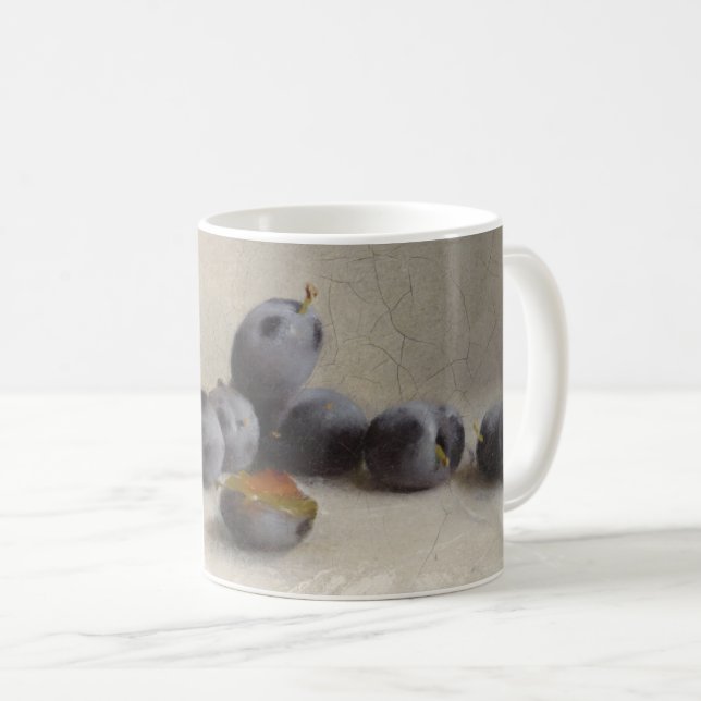 Twelve Plums Coffee Mug (Front Right)